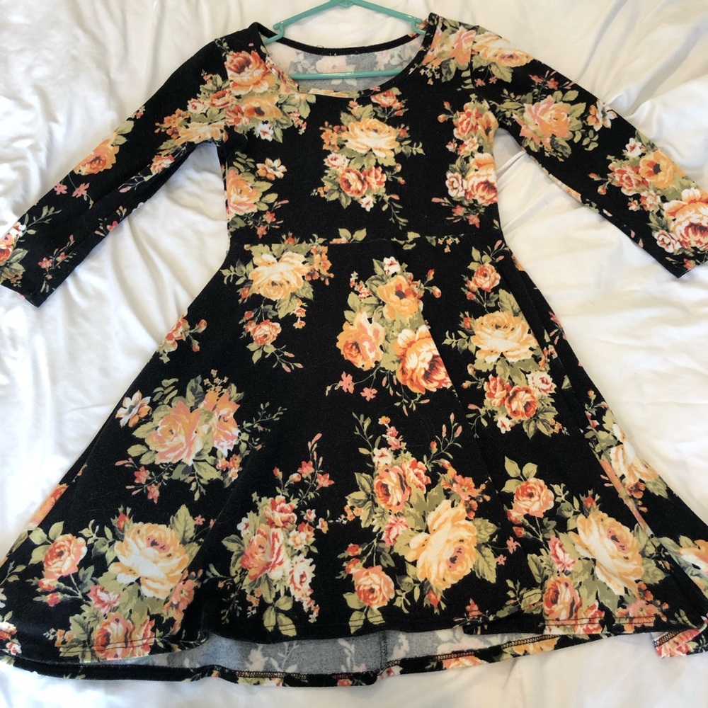 floral dress perfect for easter!